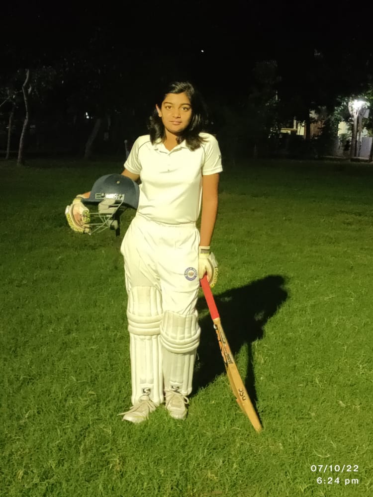 POORVA YADAV CREATES HISTORY AS THE CRICKET CHAMP